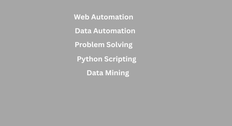 I will build custom Python scripts for Web Scraping, Data Extraction, and Crawling.