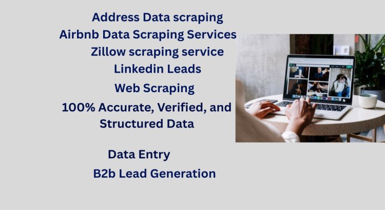 I will perform address data scraping and extraction from any online source.
