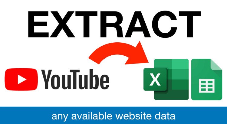 I will scrape data from websites