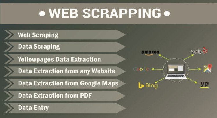 I will provide accurate Python web scraping and data extraction services starting.