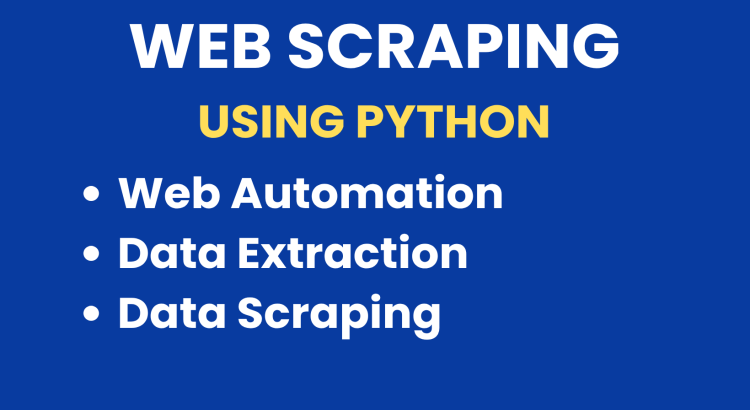I will perform Python web scraping, data extraction, and mining
