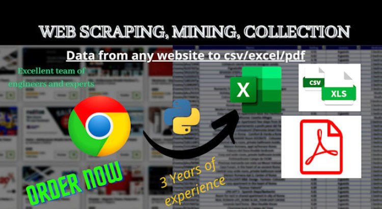 Reliable Python web scraping and data mining for accurate and ready-to-use results.