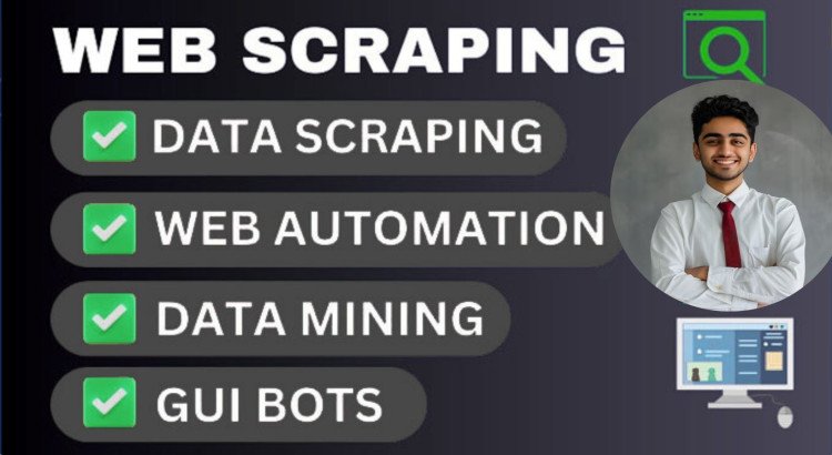 🔍 I will scrape websites, gather data, and organize it professionally for $5
