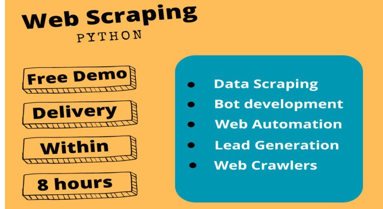 🐍 I will do Python web scraping, data collection, and data entry for $5