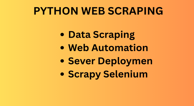 I will provide Python-based web scraping and data extraction services