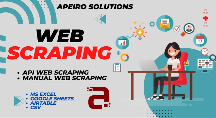I will do web scraping and data extraction