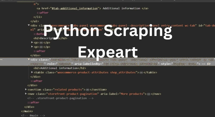 I build automated Python solutions to extract and arrange website data efficiently.
