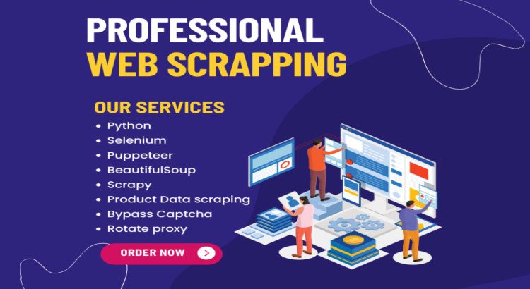 I will be your expert for web scraping and data extraction from any website