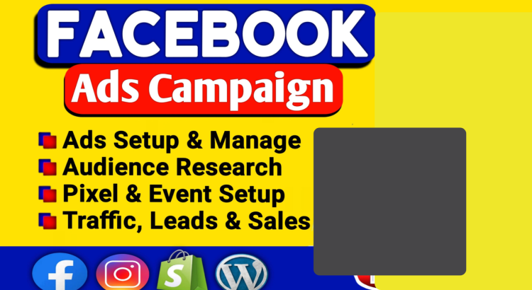 I will be your Shopify Facebook & Instagram ads manager.