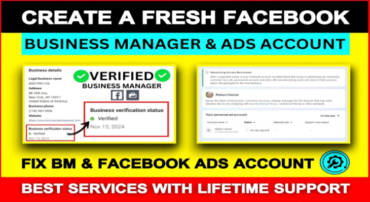 I will create a fresh immortal facebook business manager, ads account, fb ads manager-1