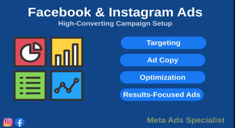 I will set up and manage high converting facebook and instagram ads