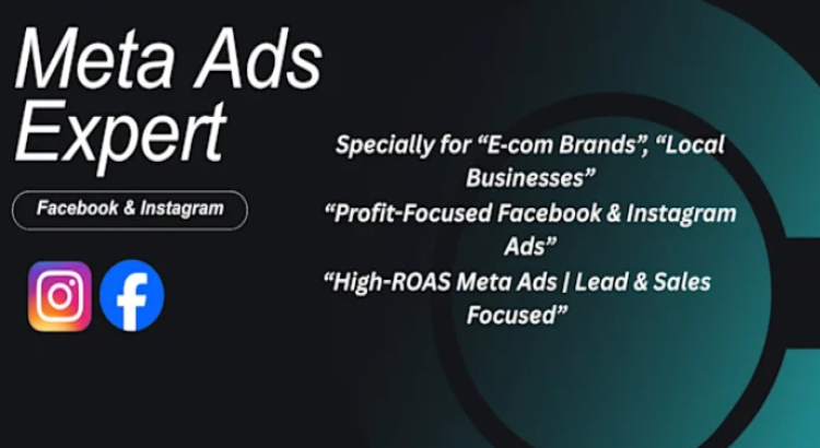 I will run meta ads, facebook and instagram for ecommerce sales.